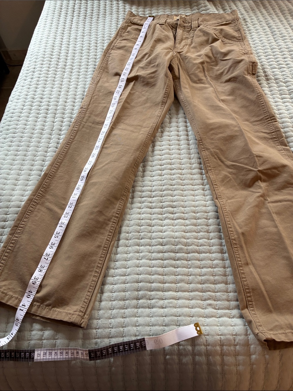 Men's Tan Work Pants - Blue Mountains
